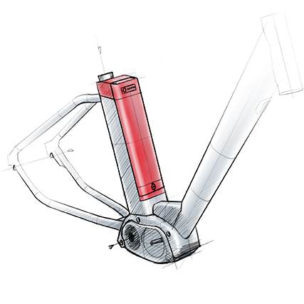 Illustration de la batterie iPowerFit