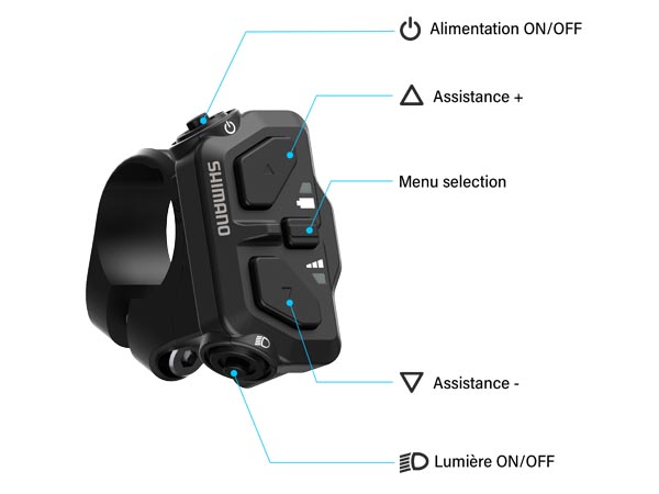 Display Shimano SC_EN600 et ses fonctionnalités